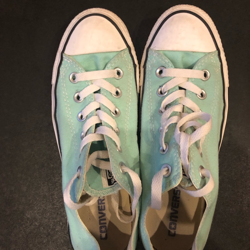 Light blue converse